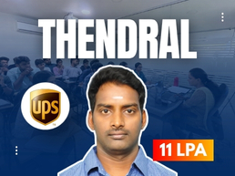 TechPanda learner Thendral placement success with 11 LPA package